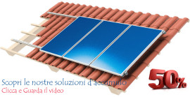 Impianti Fotovoltaici  con accumulo
