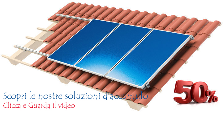 Impianti Fotovoltaici  con accumulo